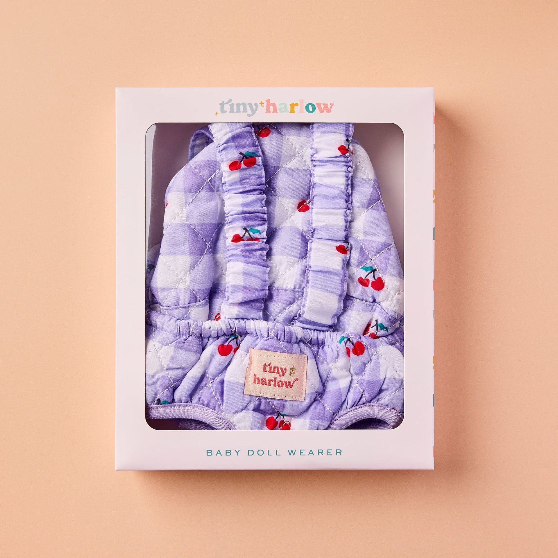 Tiny Harlow Baby Carrier - Lilac Cherry