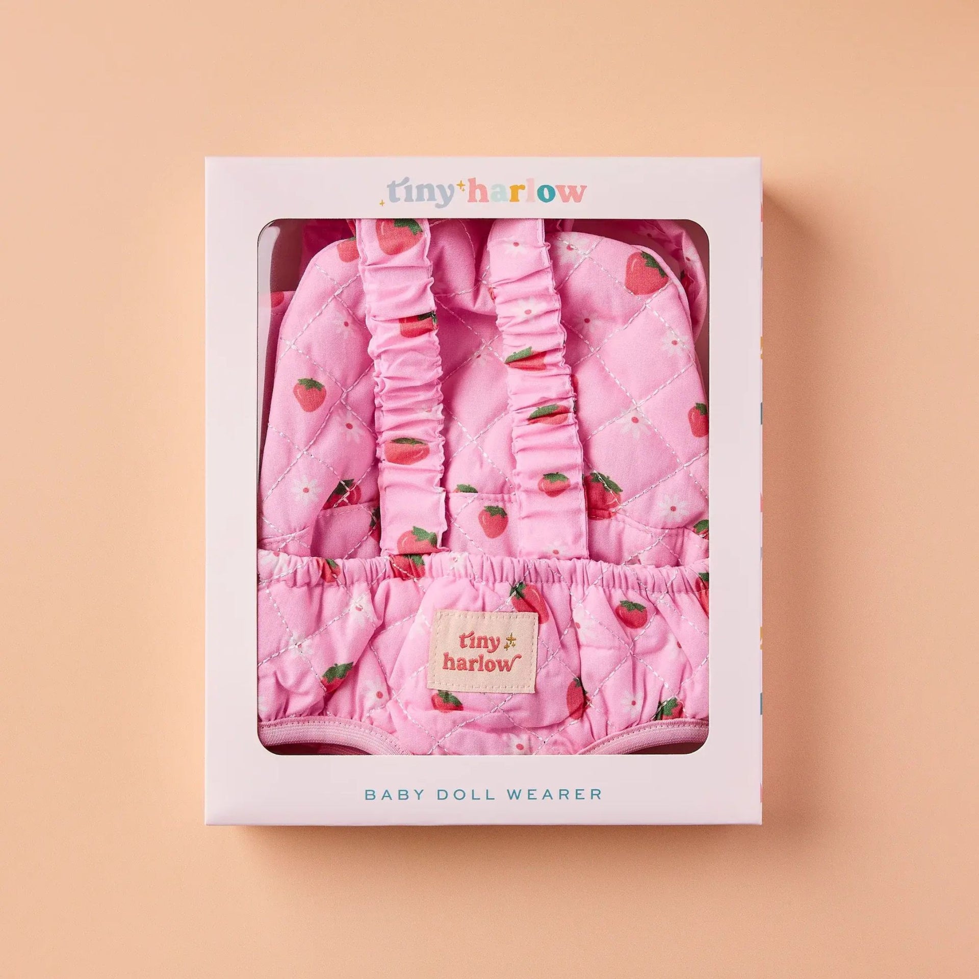 Tiny Harlow Baby Carrier - Strawberry Picnic