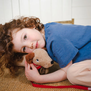 Thread Bear Design Dudley Pull Along Dog