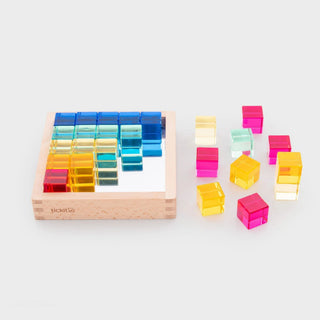 TickiT Gem Cube Mirror Tray