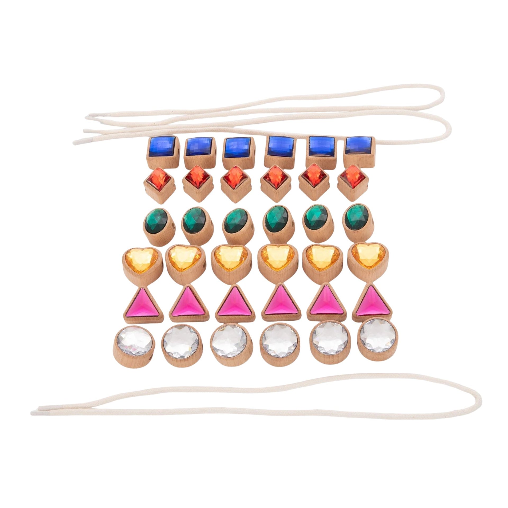 TickiT Jewel Lacing Shapes