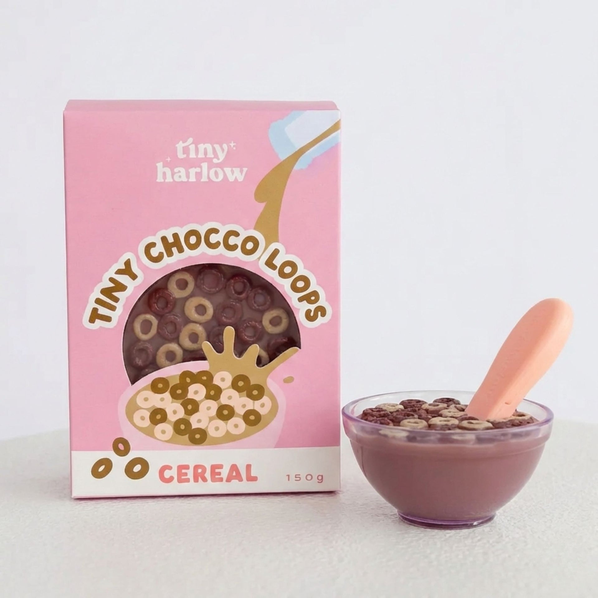 Tiny Harlow Tiny Chocco Loops Cereal Bowl