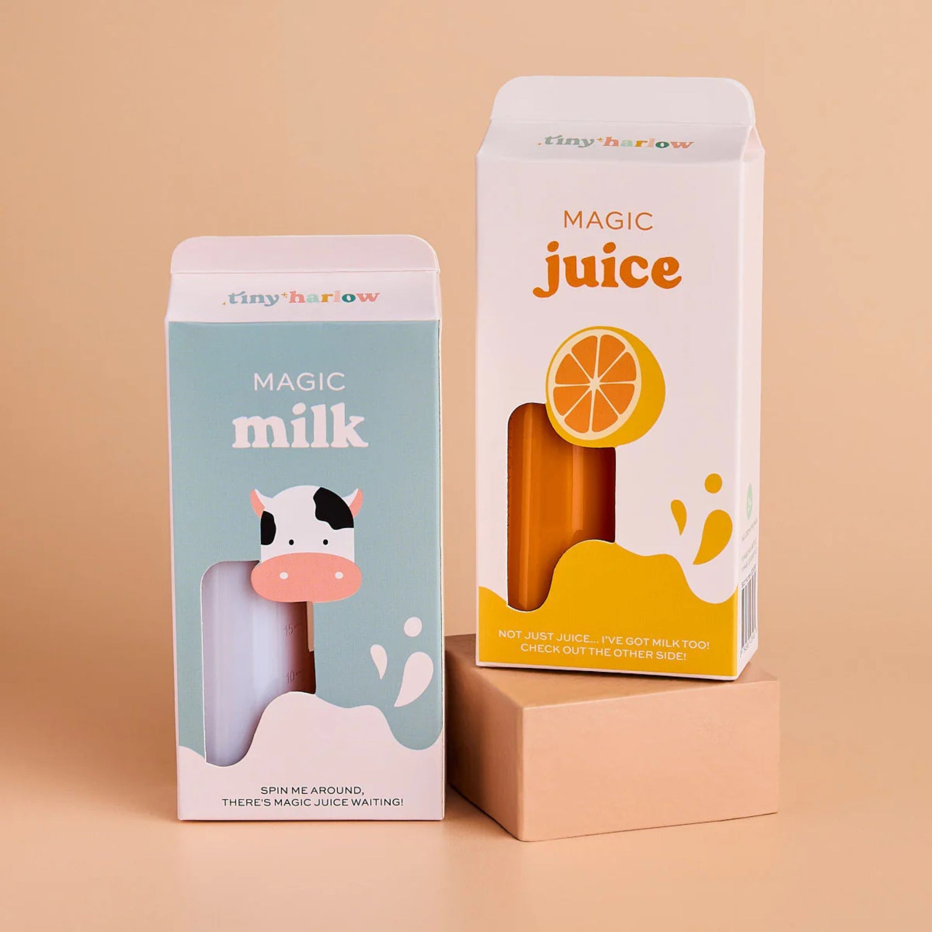 Tiny Harlow Tiny Tummies Magic Milk & Juice Bottle