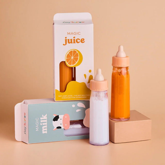 Tiny Harlow Tiny Tummies Magic Milk & Juice Bottle