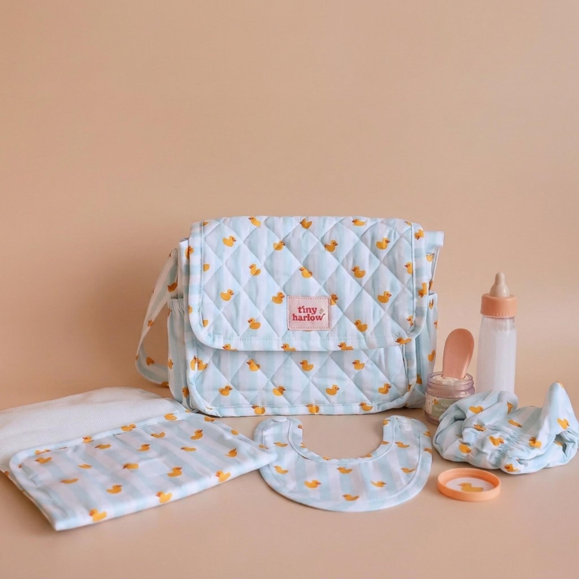 Tiny Harlow Tiny Nurturers Set - Blue Ducky