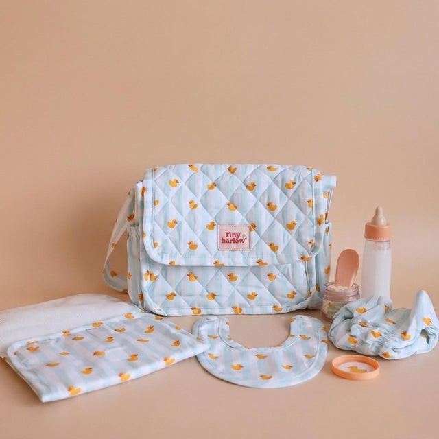 Tiny Harlow Tiny Nurturers Set - Blue Ducky