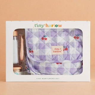 Tiny Harlow Tiny Nurturers Set - Lilac Cherry