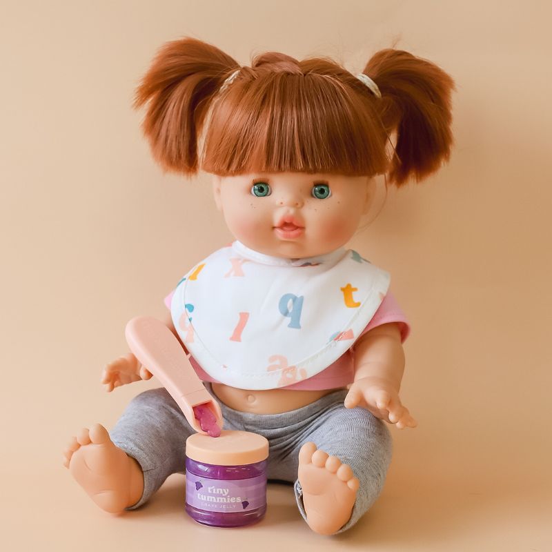 Tiny Harlow Tiny Tummies Grape Jelly Food Jar & Spoon Set