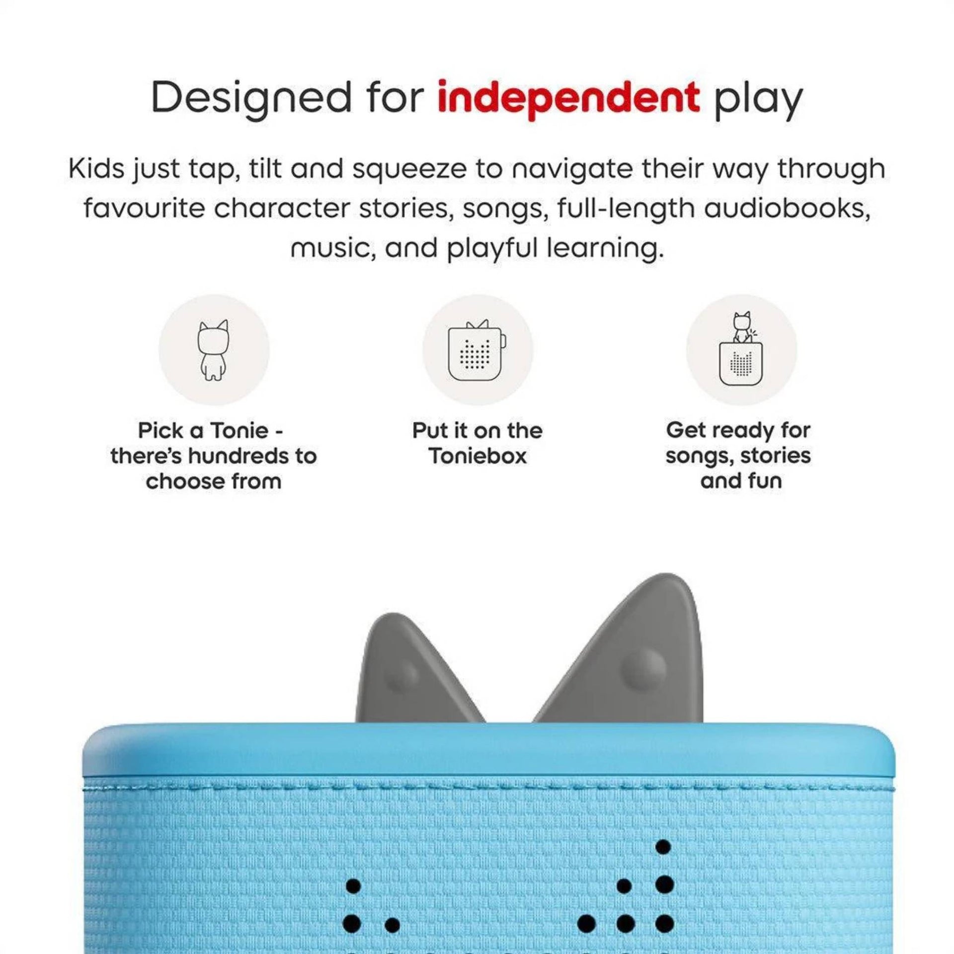 Tonies Toniebox 2 Starter Set - Sky Blue
