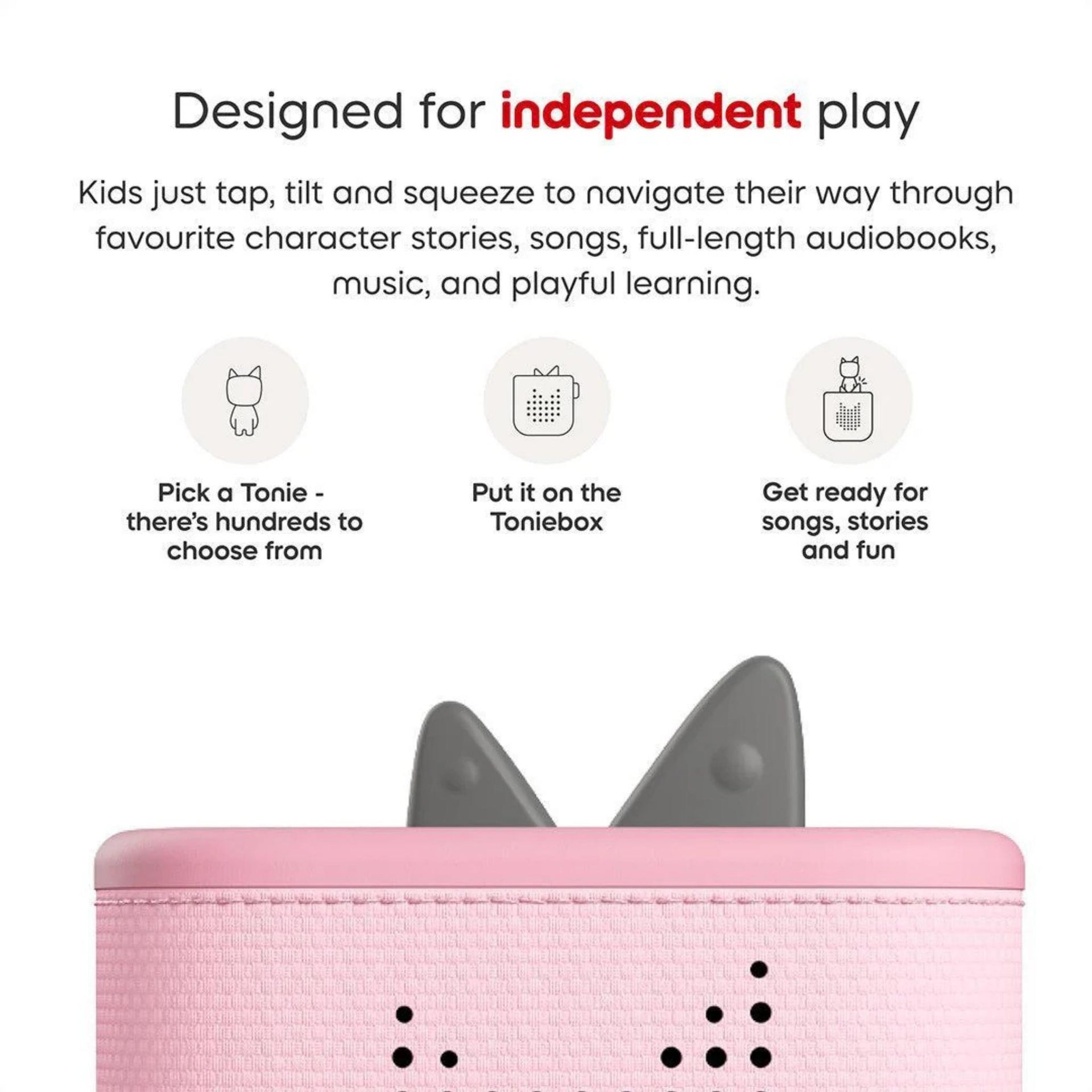 Tonies Toniebox 2 Starter Set - Cloud Pink