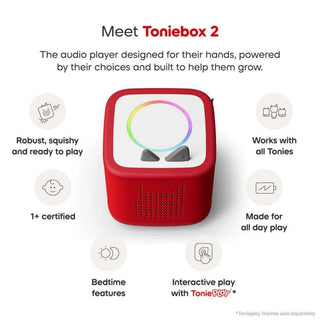 Tonies Toniebox 2 Bundle Two Characters - Disney Pixar