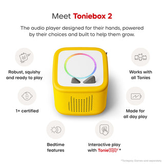 Toniebox 2 Complete Pokémon Bundle - Lightning Yellow