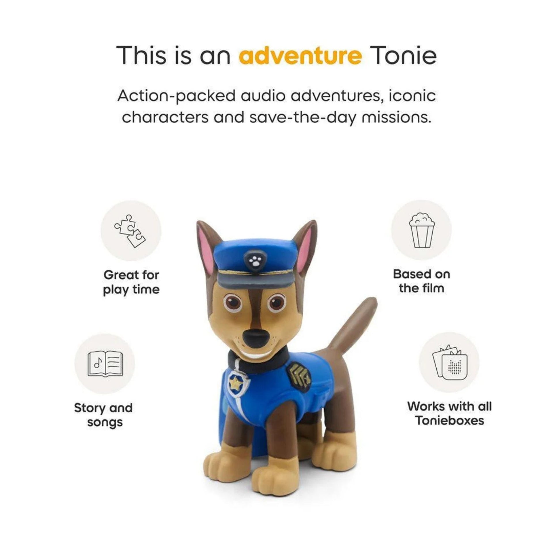Tonies Toniebox 2 Play Set Paw Patrol Chase - Sky Blue