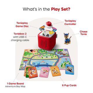 Tonies Toniebox 2 Play Set Paw Patrol Chase - Sky Blue