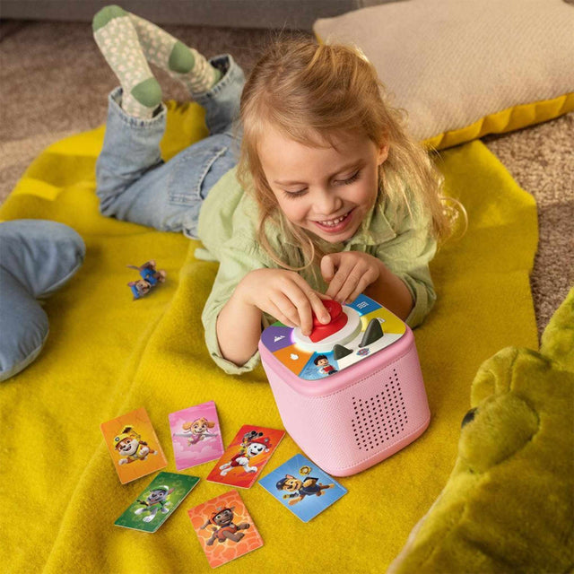 Tonies Toniebox 2 Play Set Paw Patrol Chase - Cloud Pink
