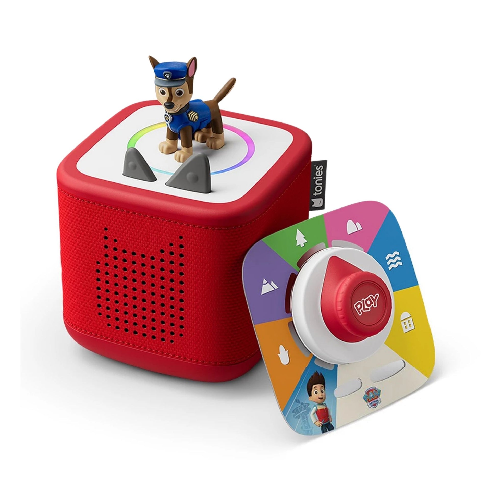 Tonies Toniebox 2 Play Set Paw Patrol Chase - Sunset Red