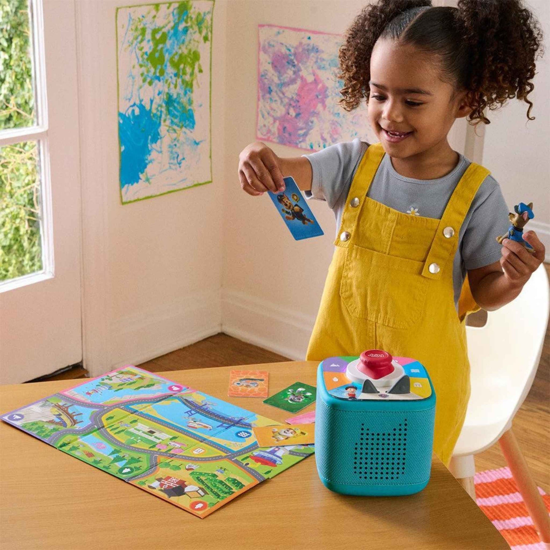 Tonies Toniebox 2 Play Set Paw Patrol Chase - Tropical Teal