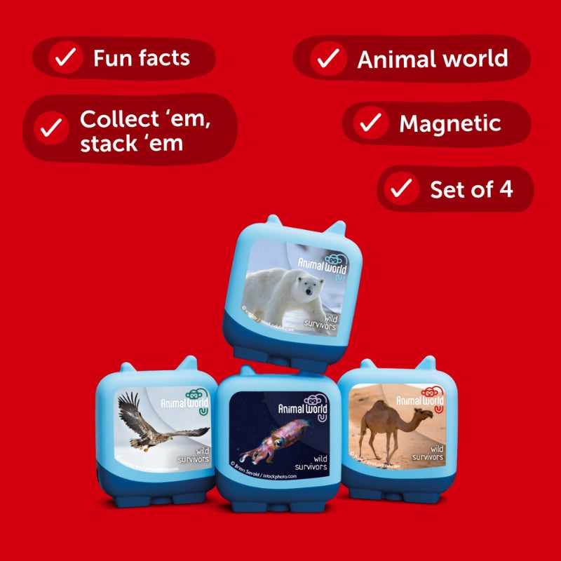 Tonies Clever Pocket Animal World Wild Survivors