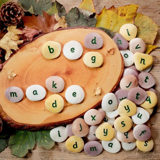 Yellow Door Alphabet Pebbles - Word Building Set