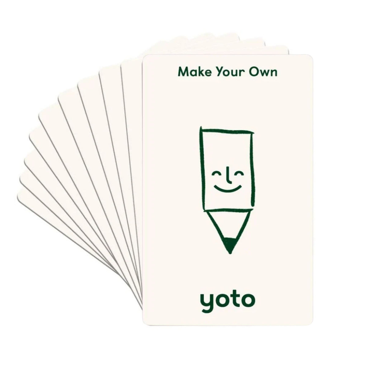 Yoto Make Your Own Cards Pack Of 10 Card Set