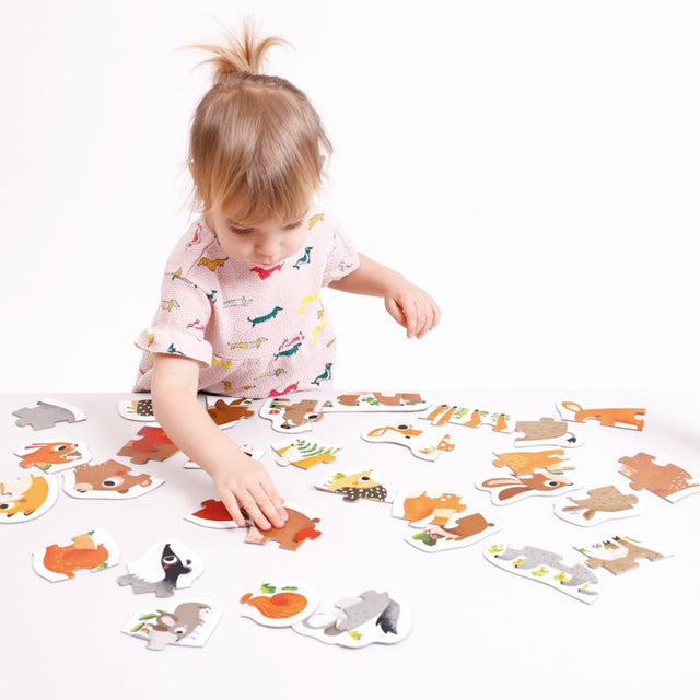 Banana Panda Puzzle - Forest Animals