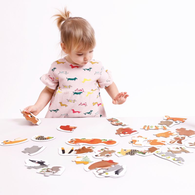 Banana Panda Puzzle - Forest Animals