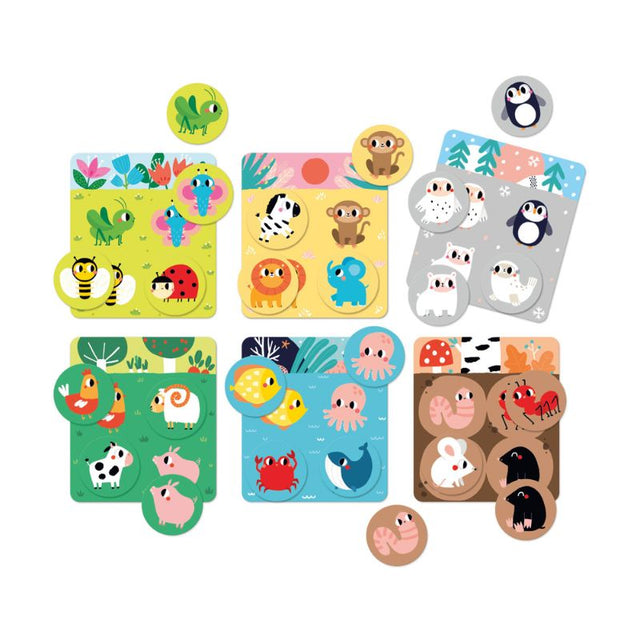 Banana Panda Let's Play Habitat Bingo Game