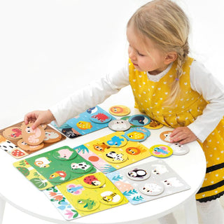 Banana Panda Let's Play Habitat Bingo Game