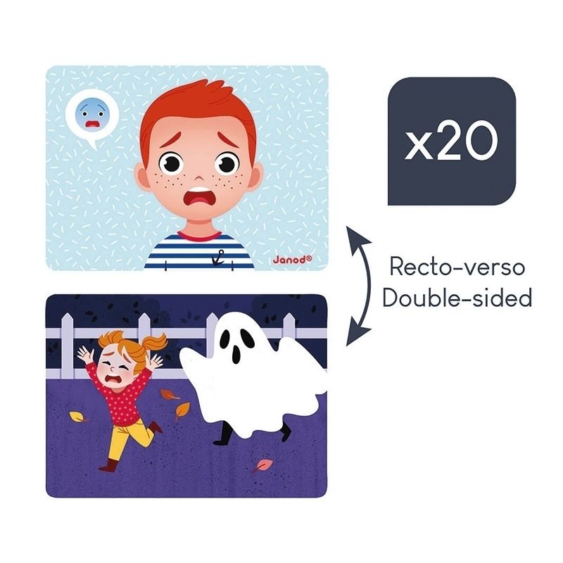 Janod Emotions Magnetic Game