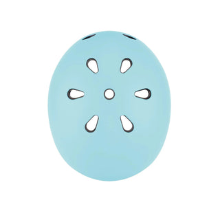 Globber GO-UP Helmet With Lights 45-51cm - Pastel Blue