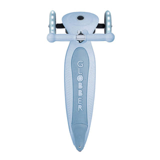 Globber Junior Foldable Lights Ecologic Scooter - Blueberry