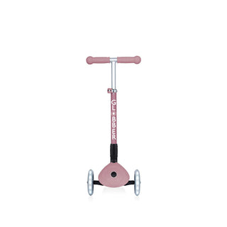Globber Junior Foldable Lights Ecologic Scooter - Berry