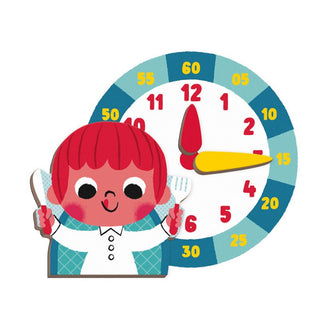 Janod Learn To Tell The Time Magneti'Book