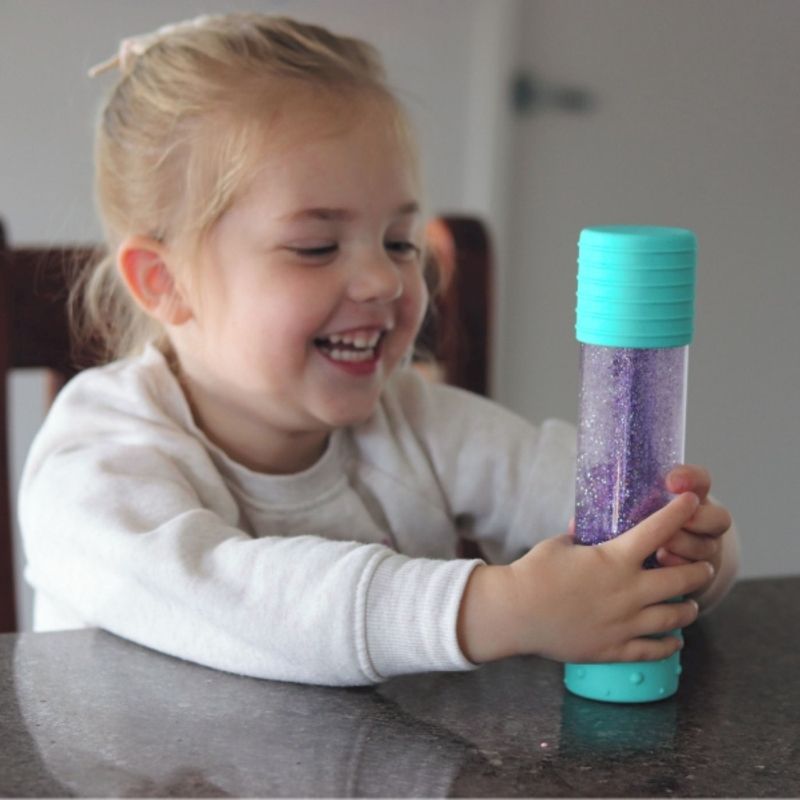 Jellystone Calm Down Sensory Bottle - Mint