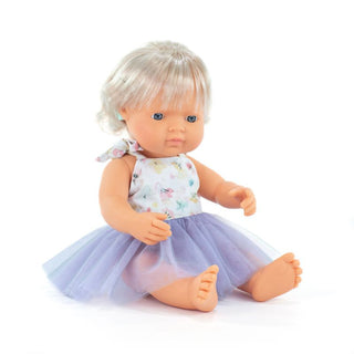 Miniland Girl Doll With Hearing Implant Olive - 38cm