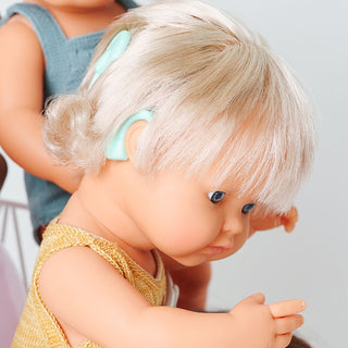 Miniland Girl Doll With Hearing Implant Olive - 38cm