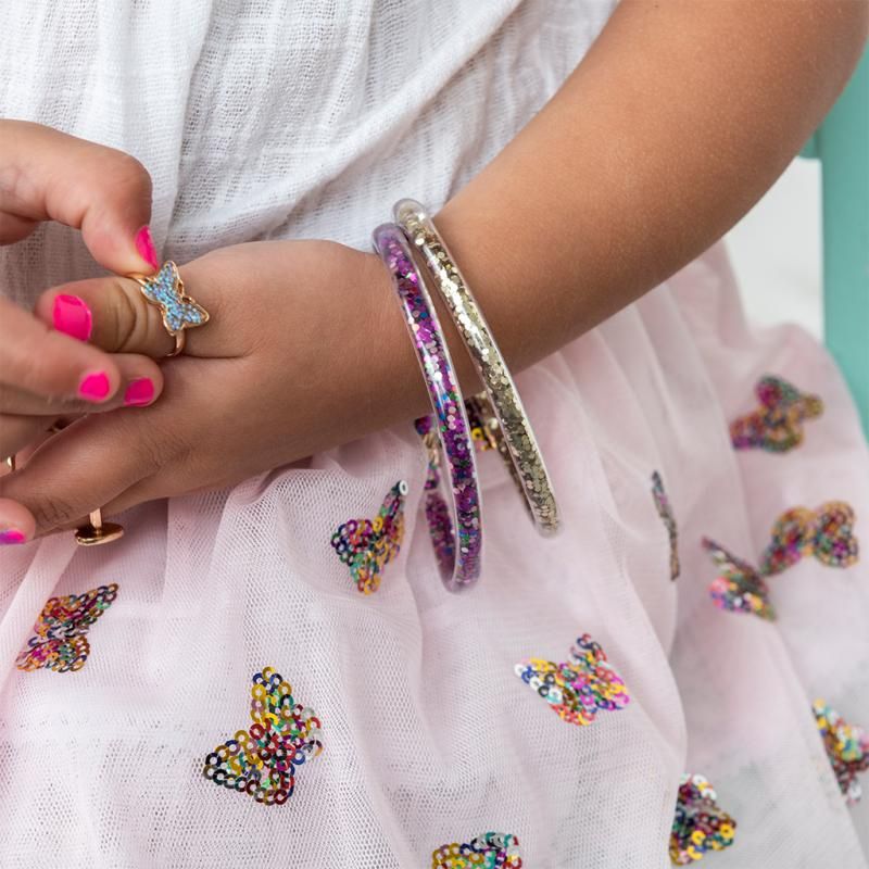 Rex London Fairies In The Garden Glitter Bracelets