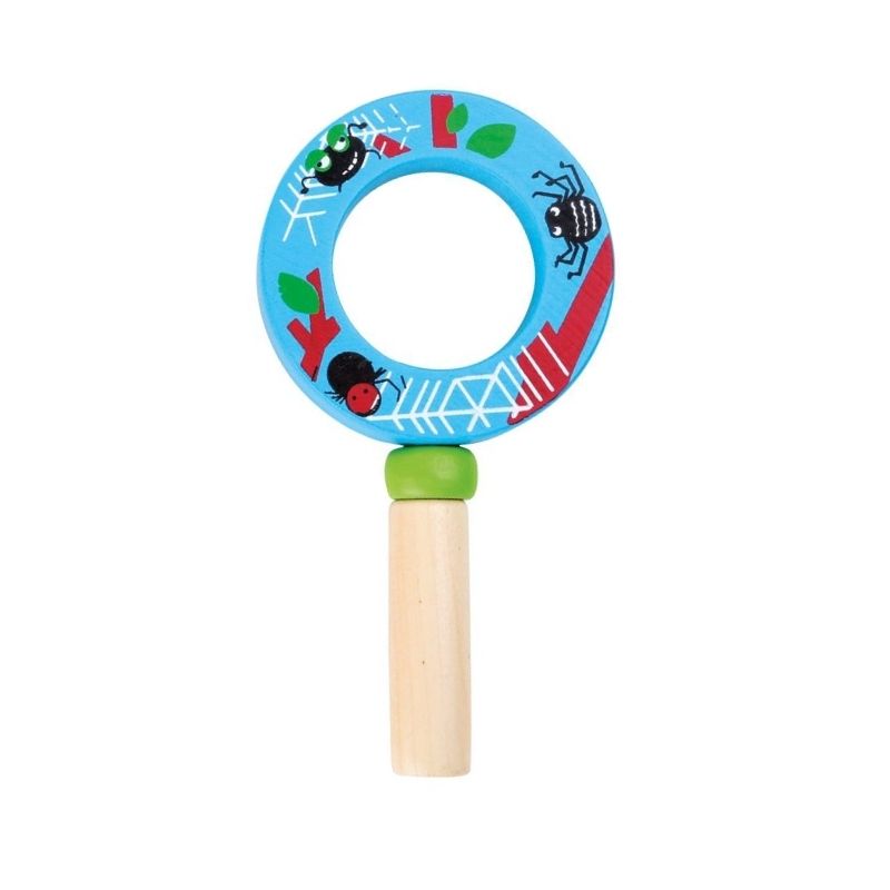 Bigjigs Toys Wooden Magnifying Glass