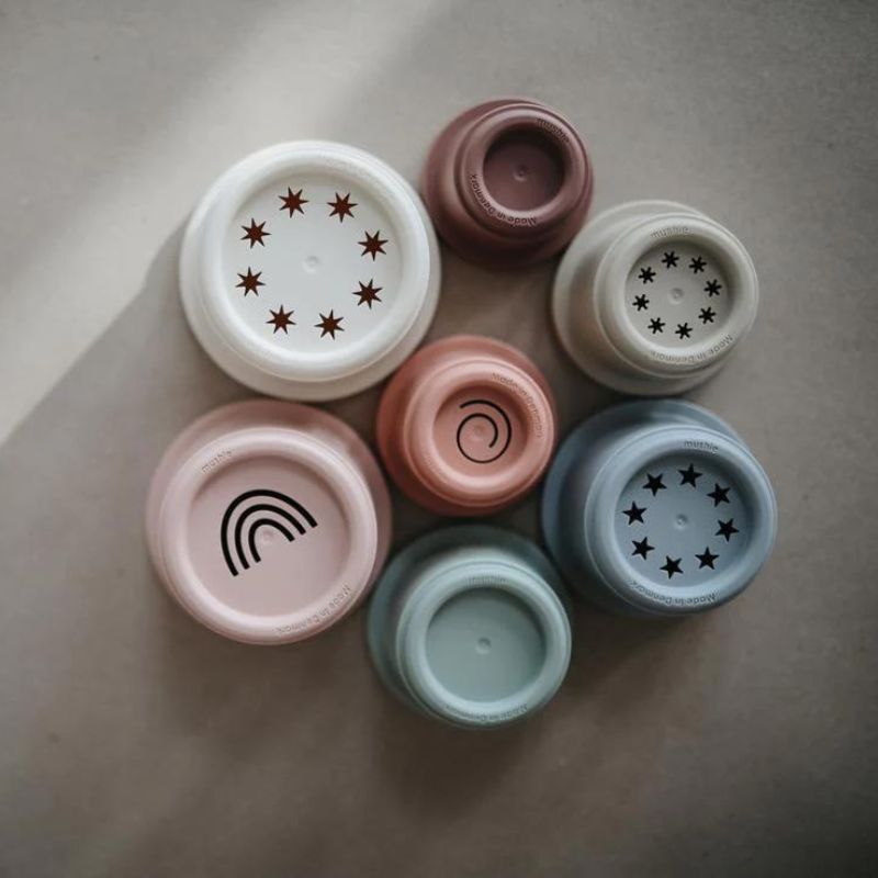 Mushie Stacking Cups - Original