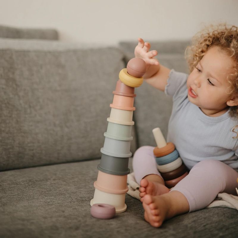 Mushie Stacking Cups - Original