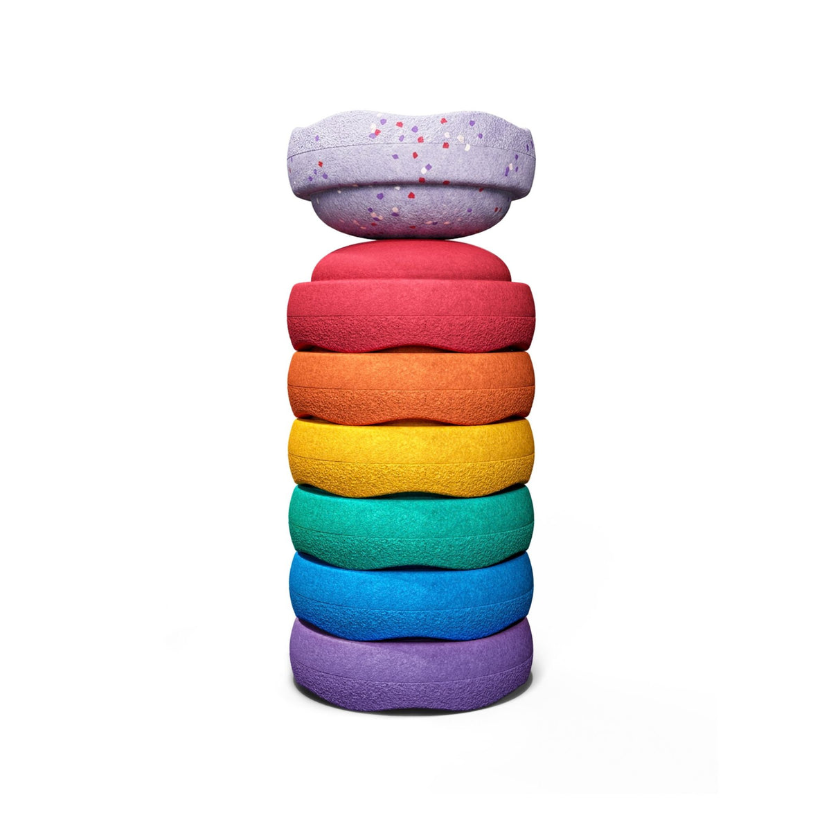 Stapelstein Winter Special Mini Set - Rainbow