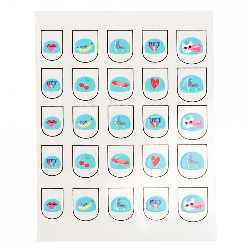 Rex London Top Banana Nail Stickers